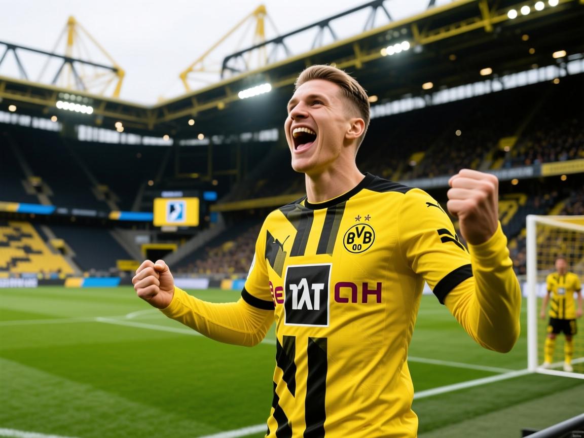 必胜!多特蒙德主场比战胜不伦瑞克 第4张