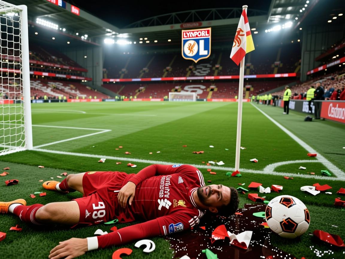 里昂惨败利物浦，出线形势堪忧