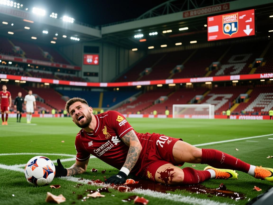 里昂惨败利物浦，出线形势堪忧  第3张