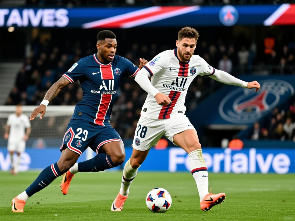 巴黎圣日耳曼客场大胜巴黎FC,继续领跑联赛 第3张