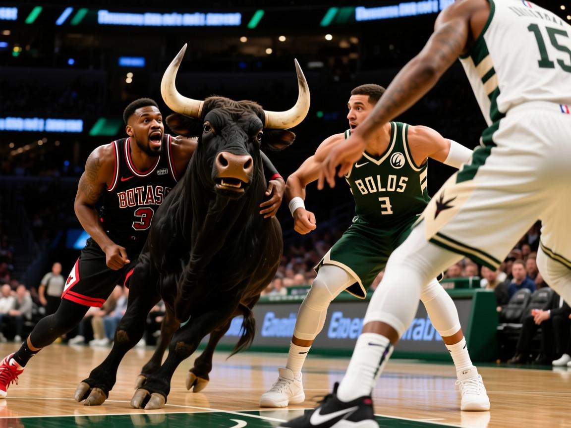 公牛队惊险击败雄鹿队,豪取连胜 第3张