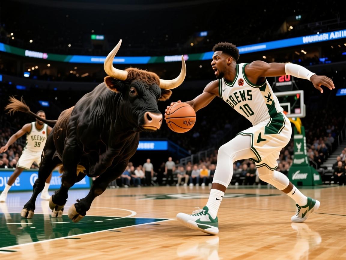 公牛队惊险击败雄鹿队,豪取连胜 第4张