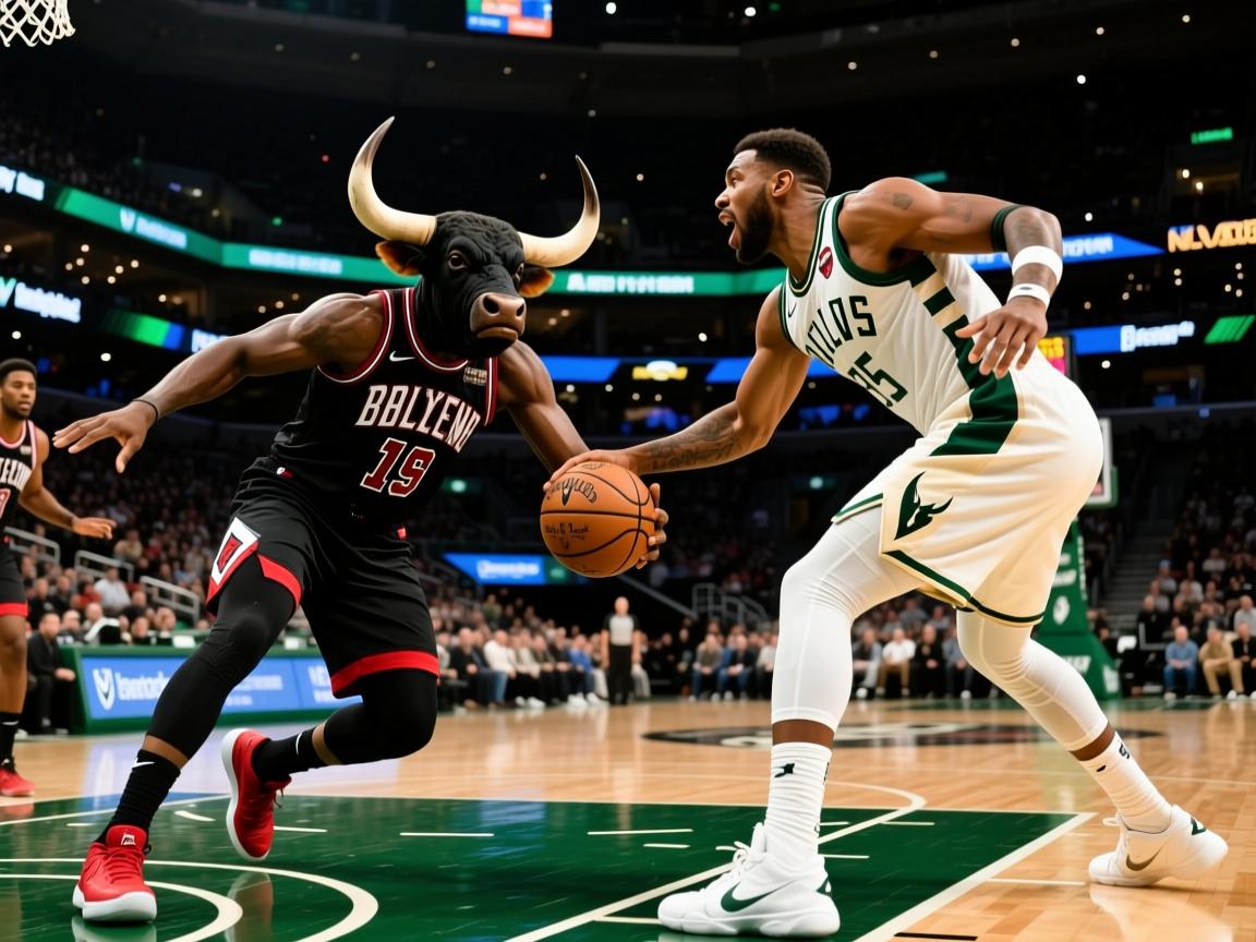 公牛队惊险击败雄鹿队，豪取连胜  第2张