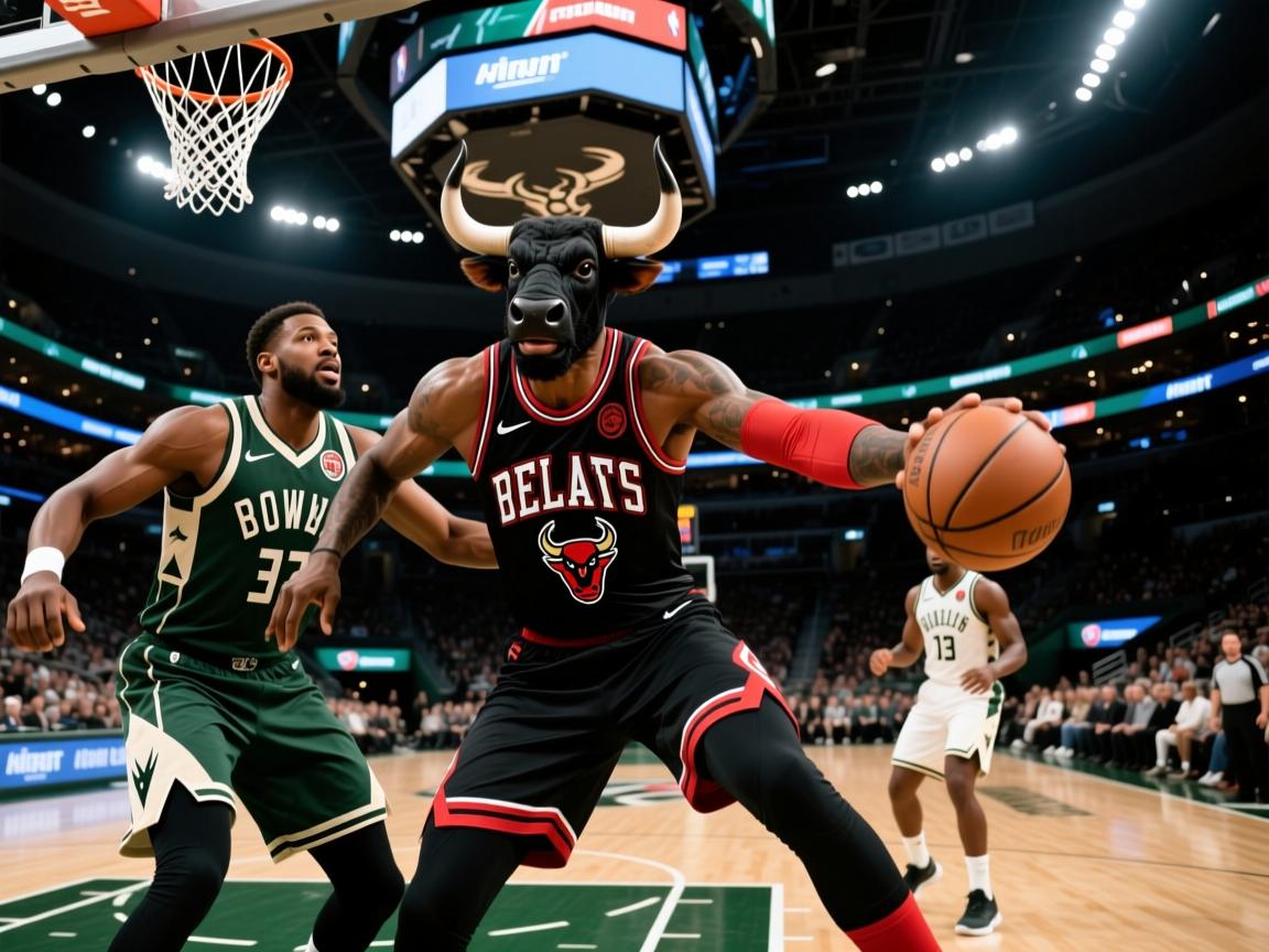 公牛队惊险击败雄鹿队，豪取连胜  第3张