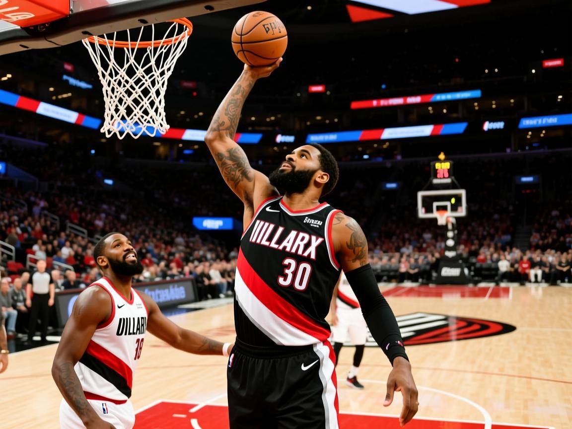 篮网客场击败开拓者,厄文砍下30分 第4张